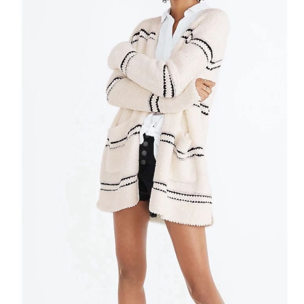 Madewell Duster Boucle Sweater